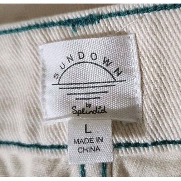 Splendid Sundown High Rise Wide Leg Jeans New Size L W 30 L 29 - Rigid Denim Y2K - Picture 2 of 14